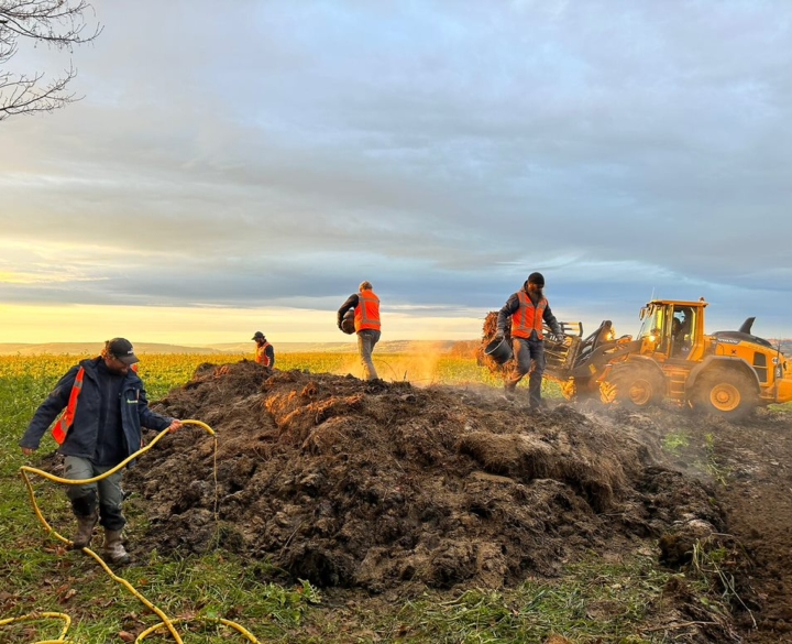 bokashi opzetten zuid limburg in opkomende zon