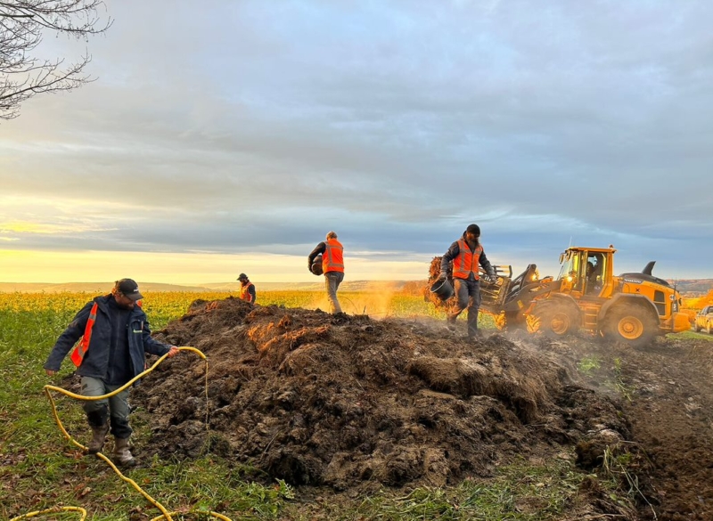 bokashi opzetten zuid limburg in opkomende zon